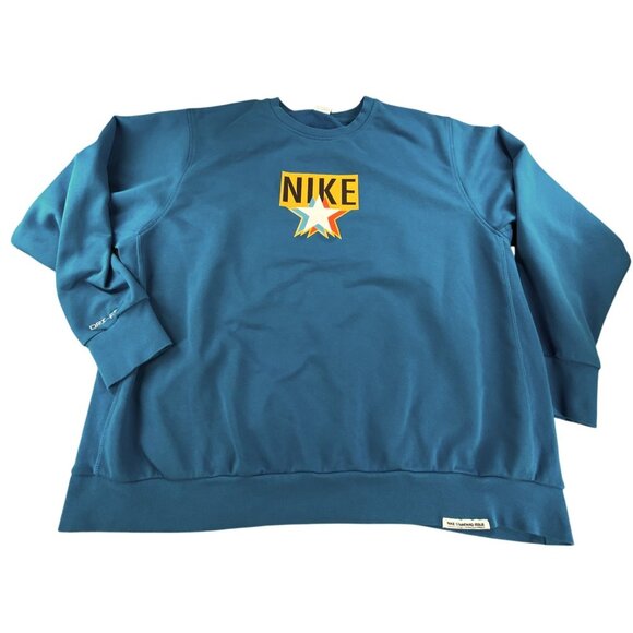 Nike Men's Standard Issue Graphic Sweatshirt XXL Basketball Crew - Picture 1 of 9